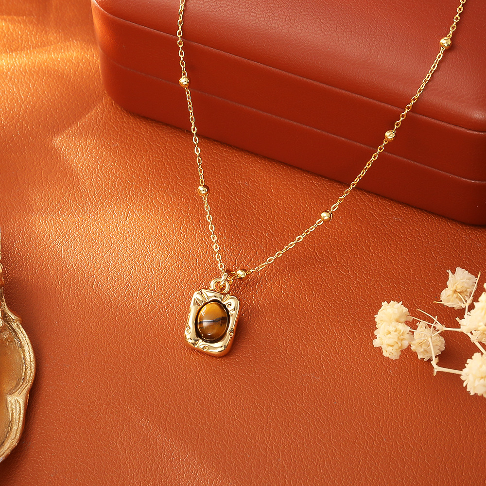 Tiger's eye necklace