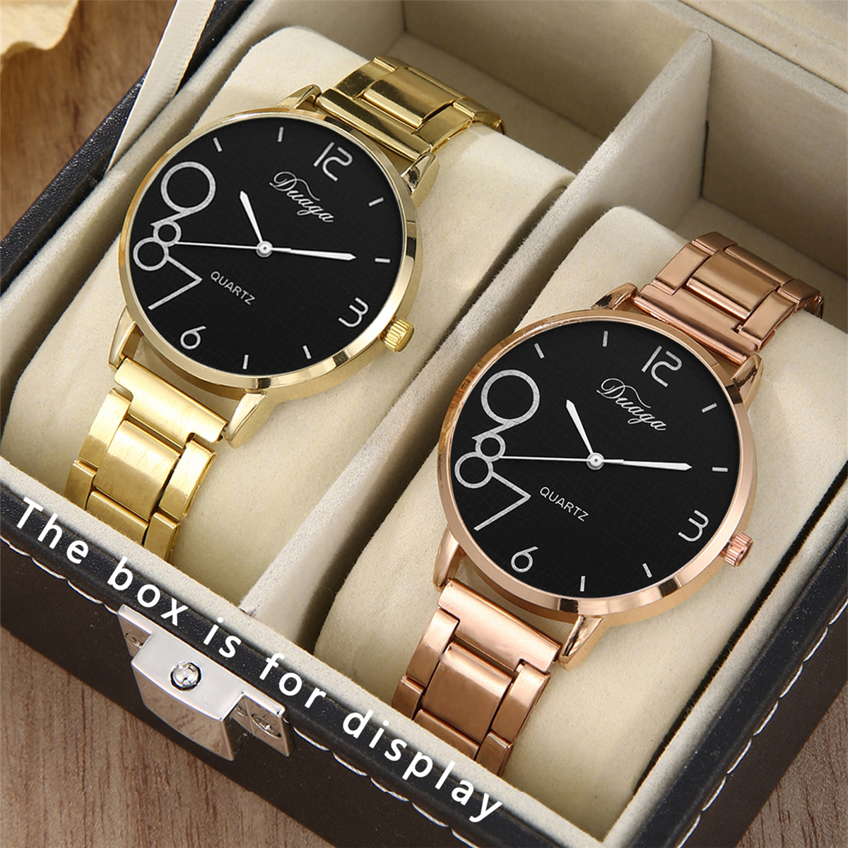 Two color combinations: black