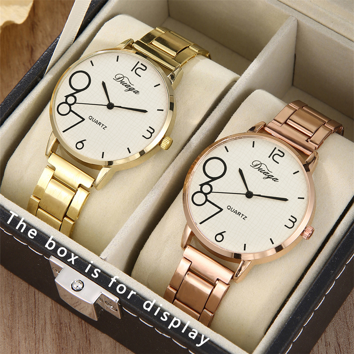 Two color combinations: white