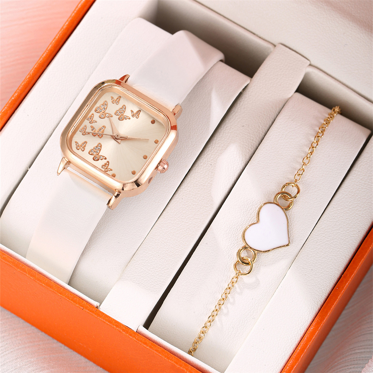 A white two-piece set