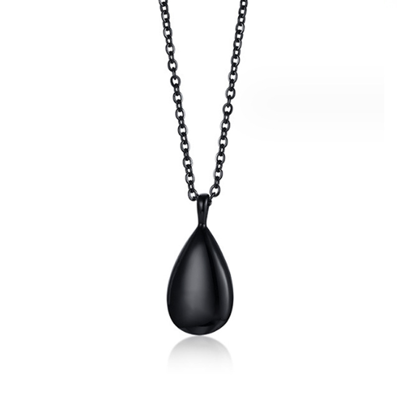 black necklace (pendant and necklace chain)