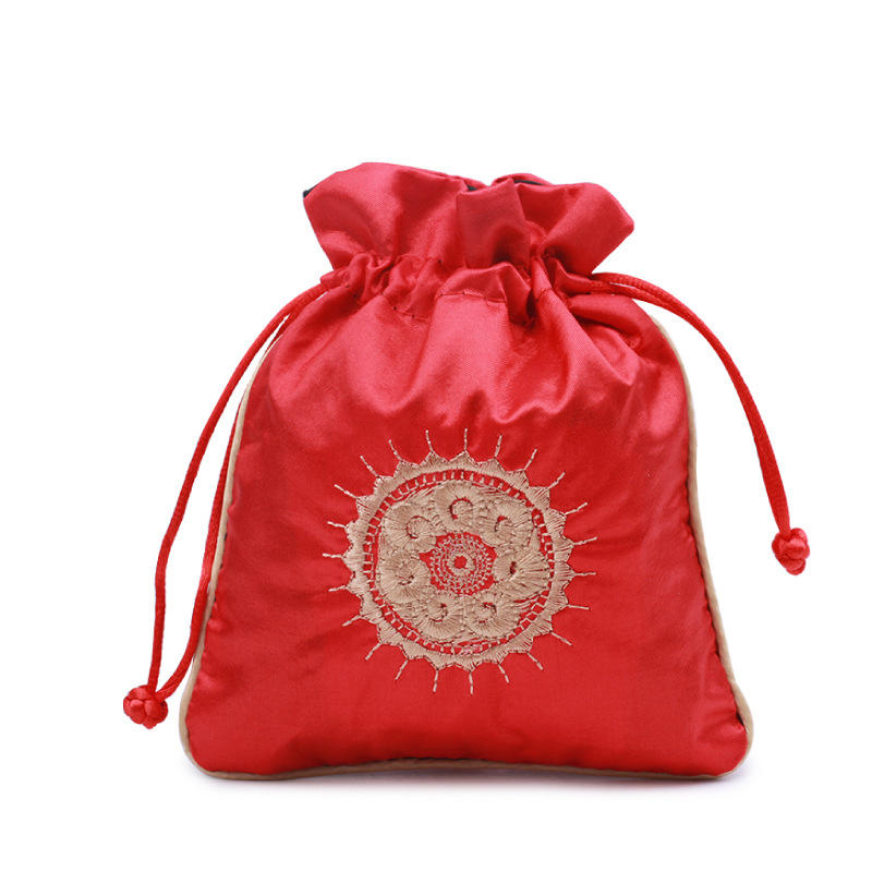 03573(3 A27-3) Red Small Sunflower Single