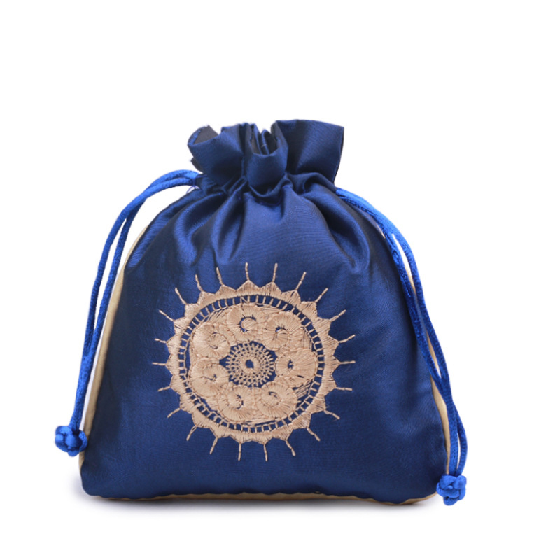 03581(11 A27-11) dark blue small sunflower single