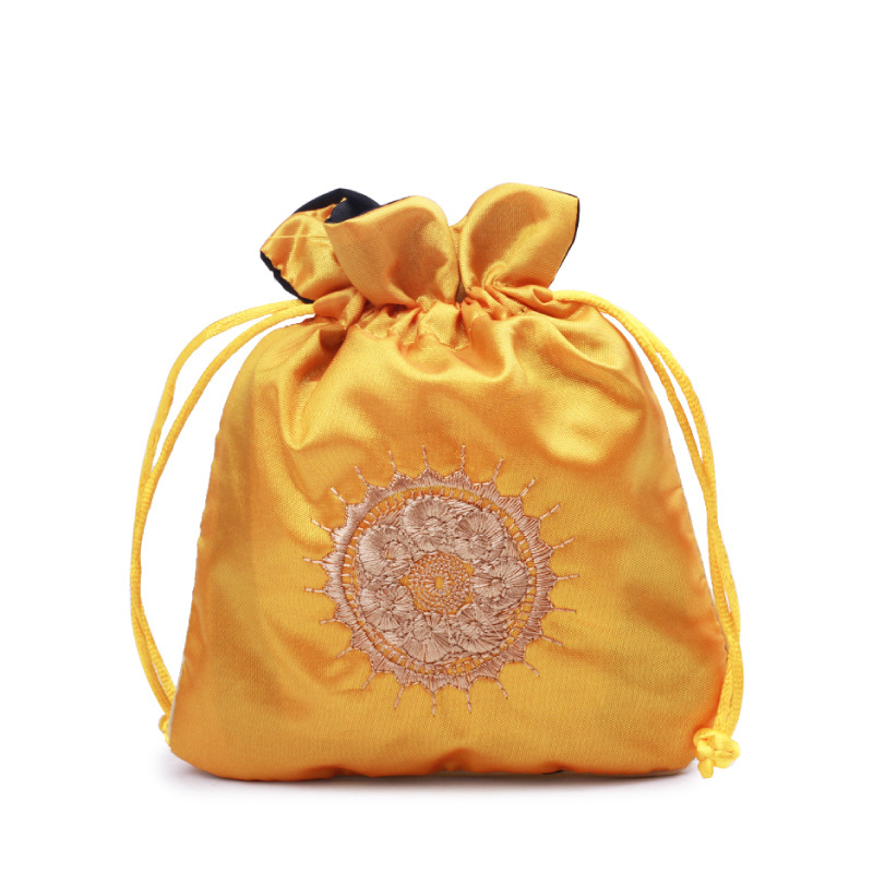 06185(18 A27-18) bright yellow small sunflower single