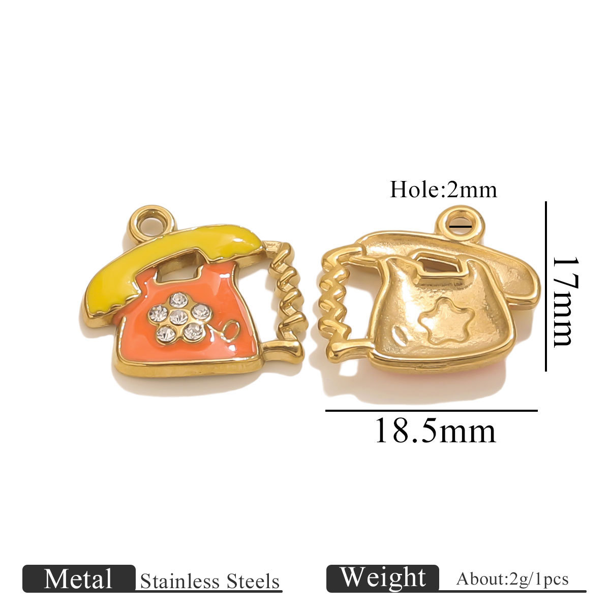 Orange - yellow phone