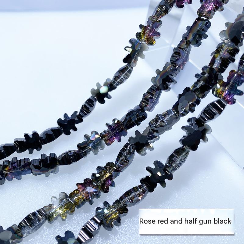 Rose Red half gun Black