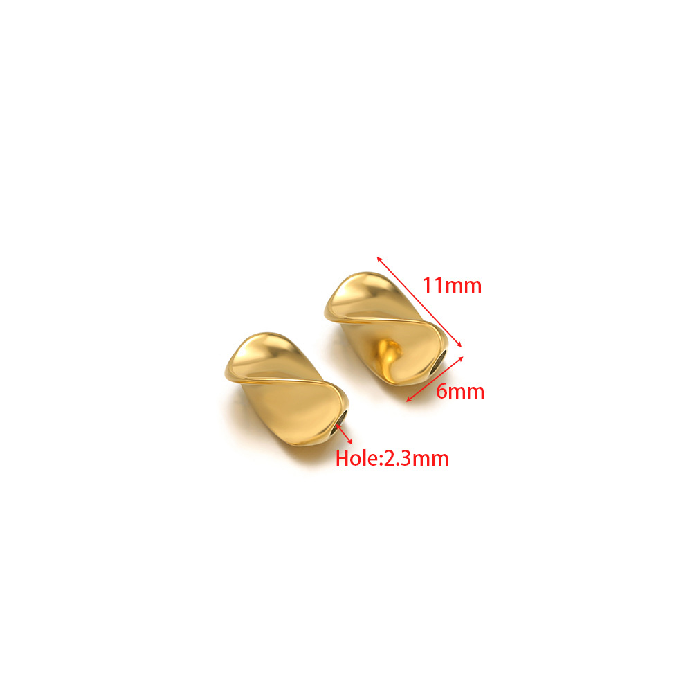 11*6mm  gold