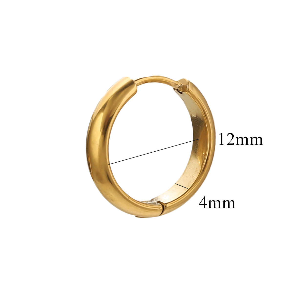 Gold 4x12mm