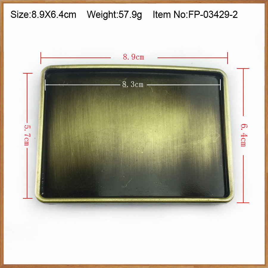 Rectangular antique cyan 03429-2