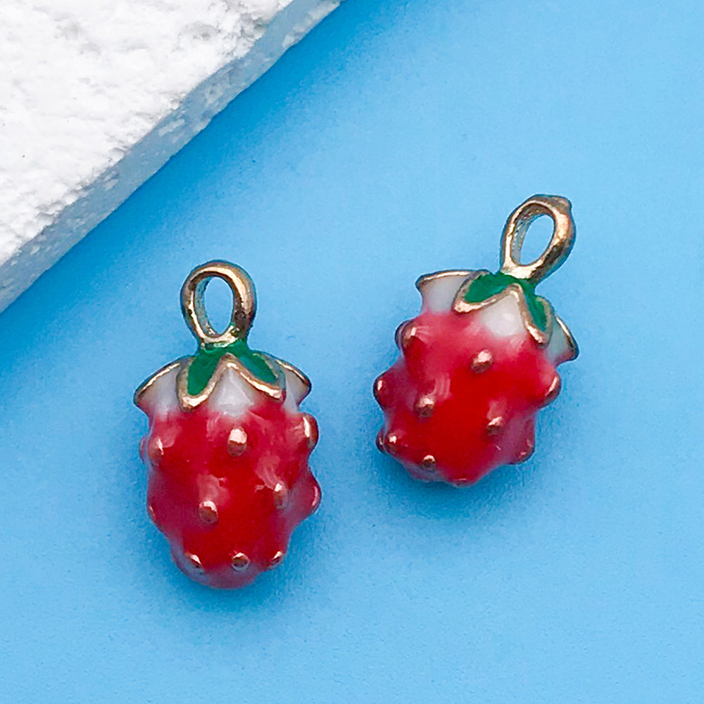 1 drop red fruit strawberry 8x14mm-8623-1.4g