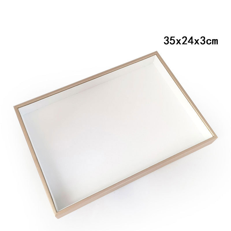 Double-sided large empty tray