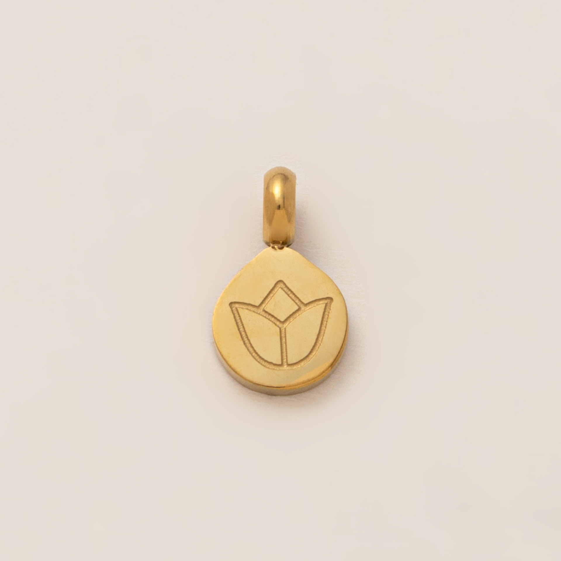 Small lotus pendant