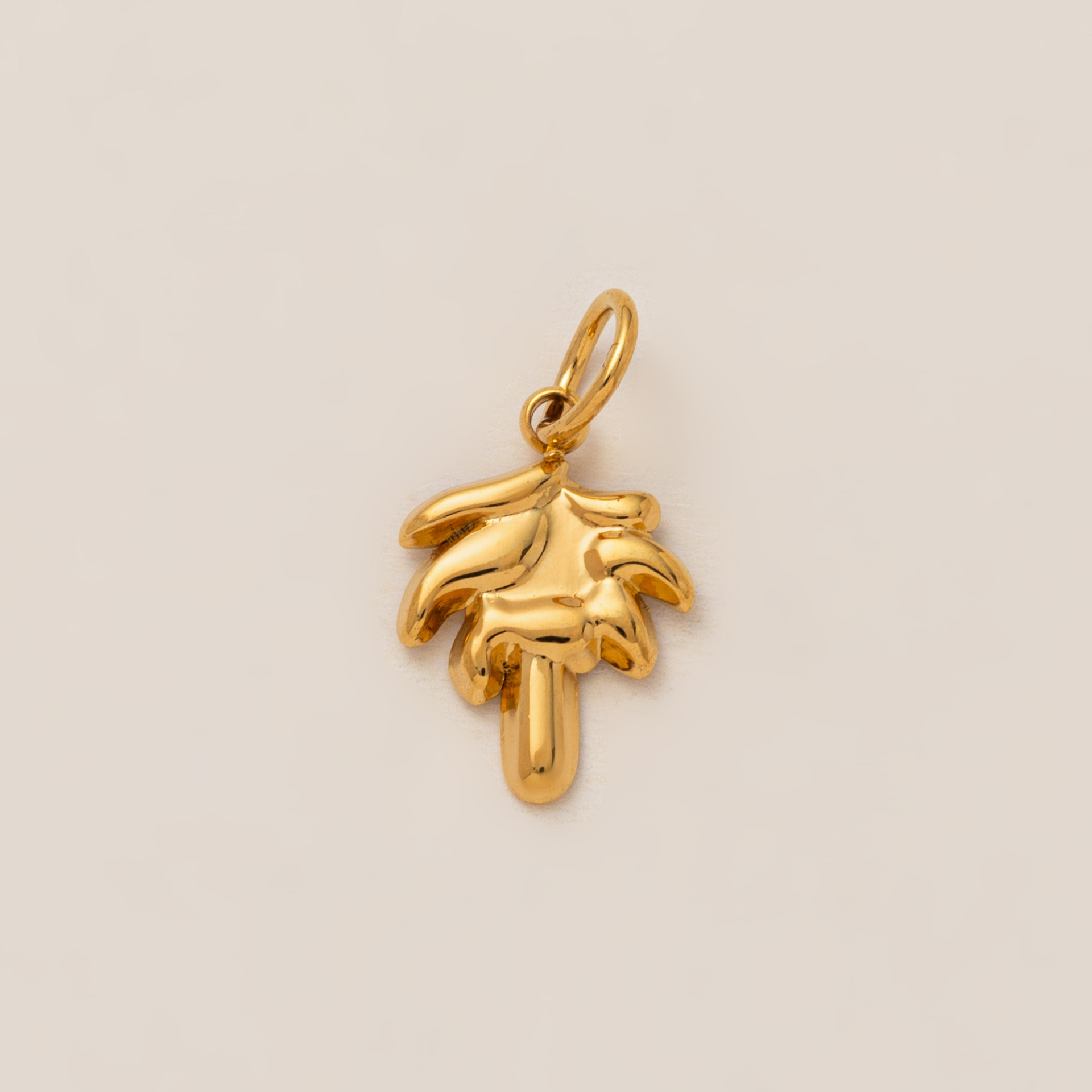 Coconut tree pendant