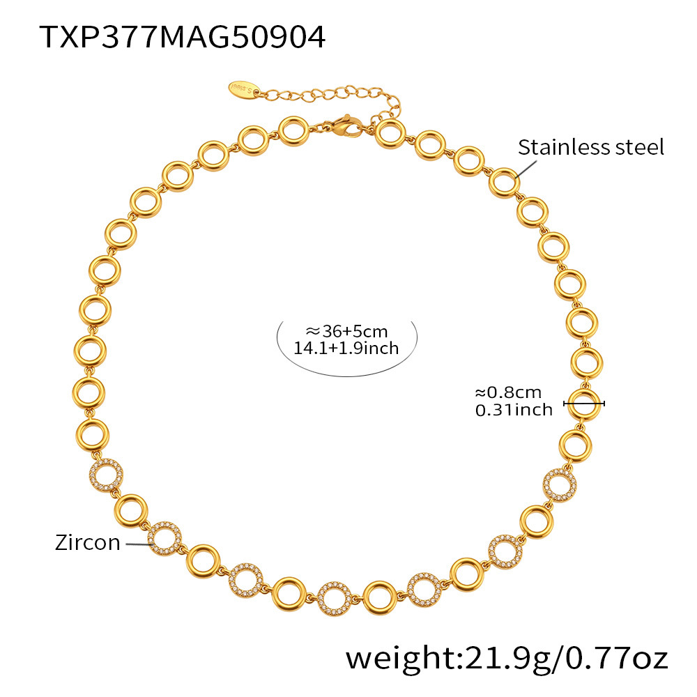 Golden necklace