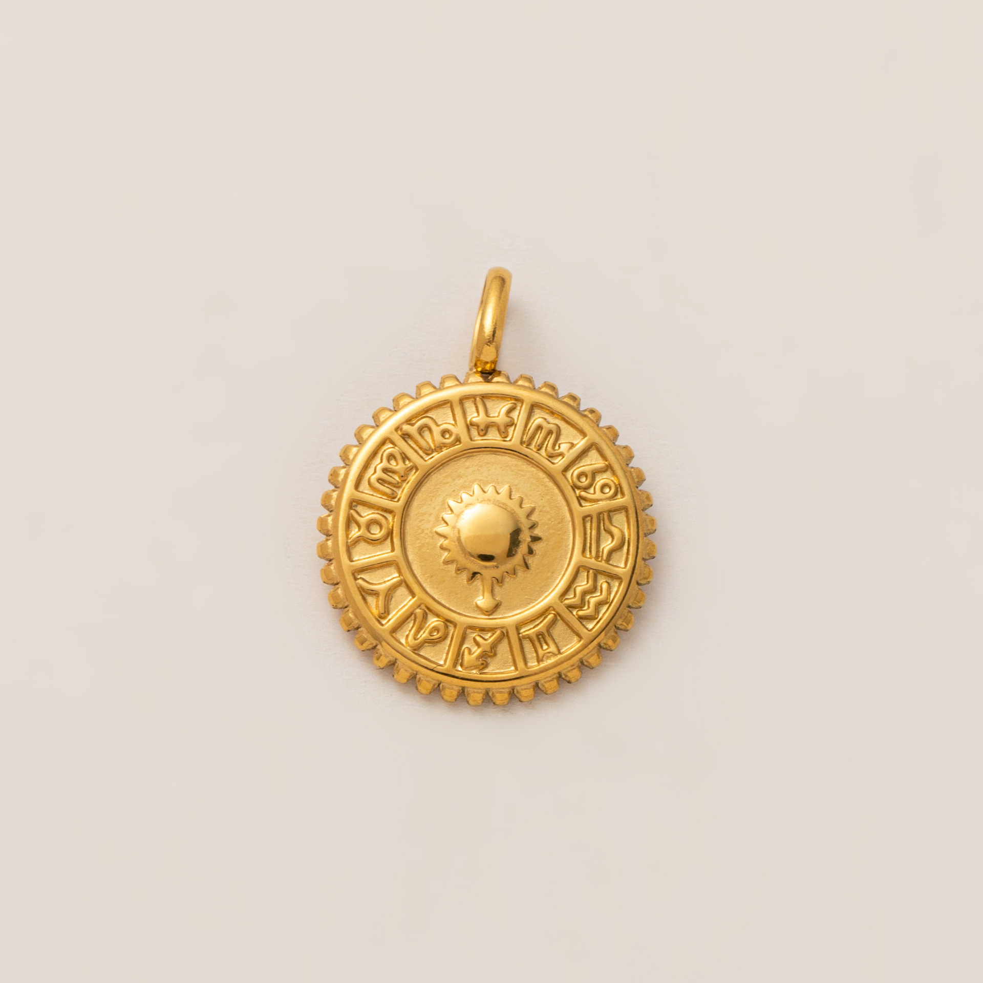 No. 7 sun pendant