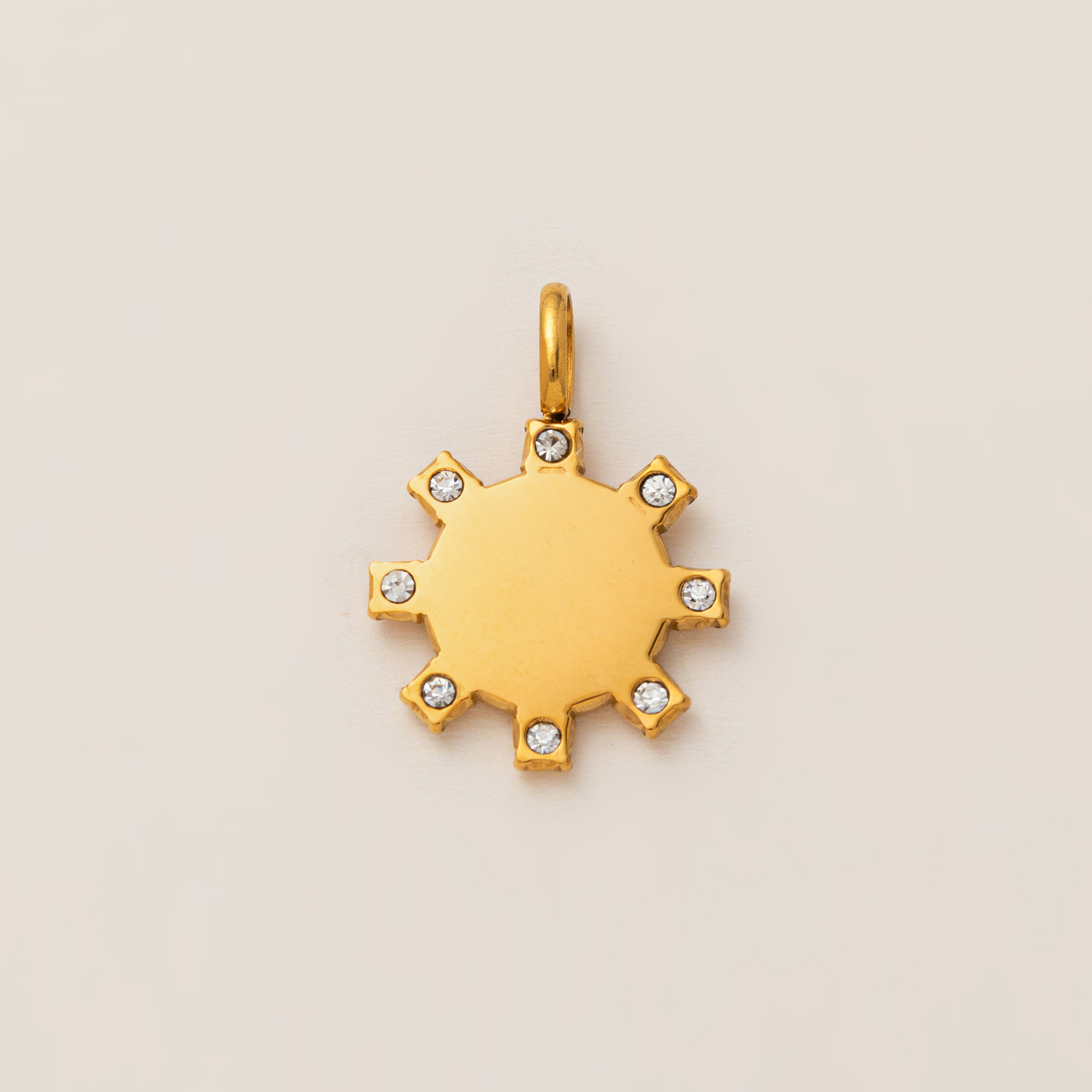 No. 8 sun pendant
