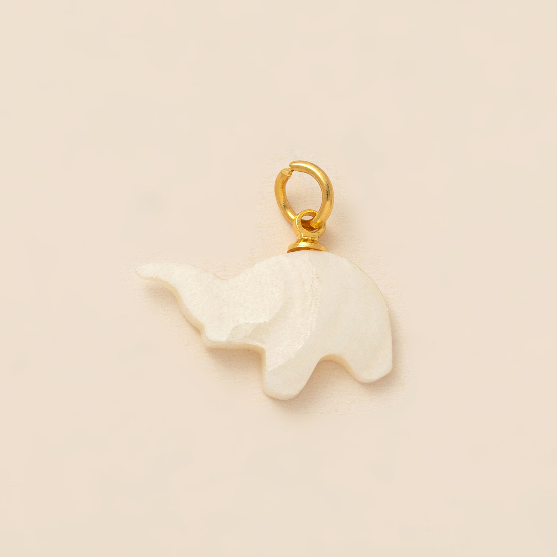 White elephant pendant
