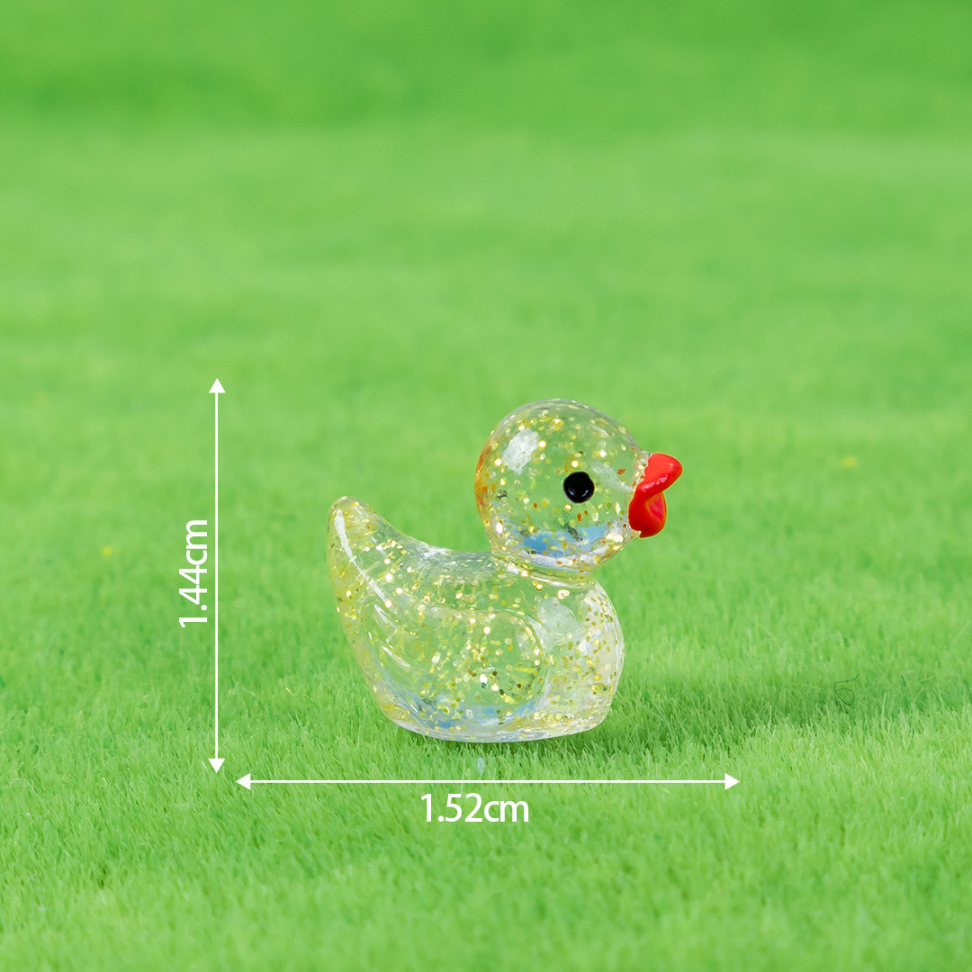 Transparent no. 13-yellow fine glitter