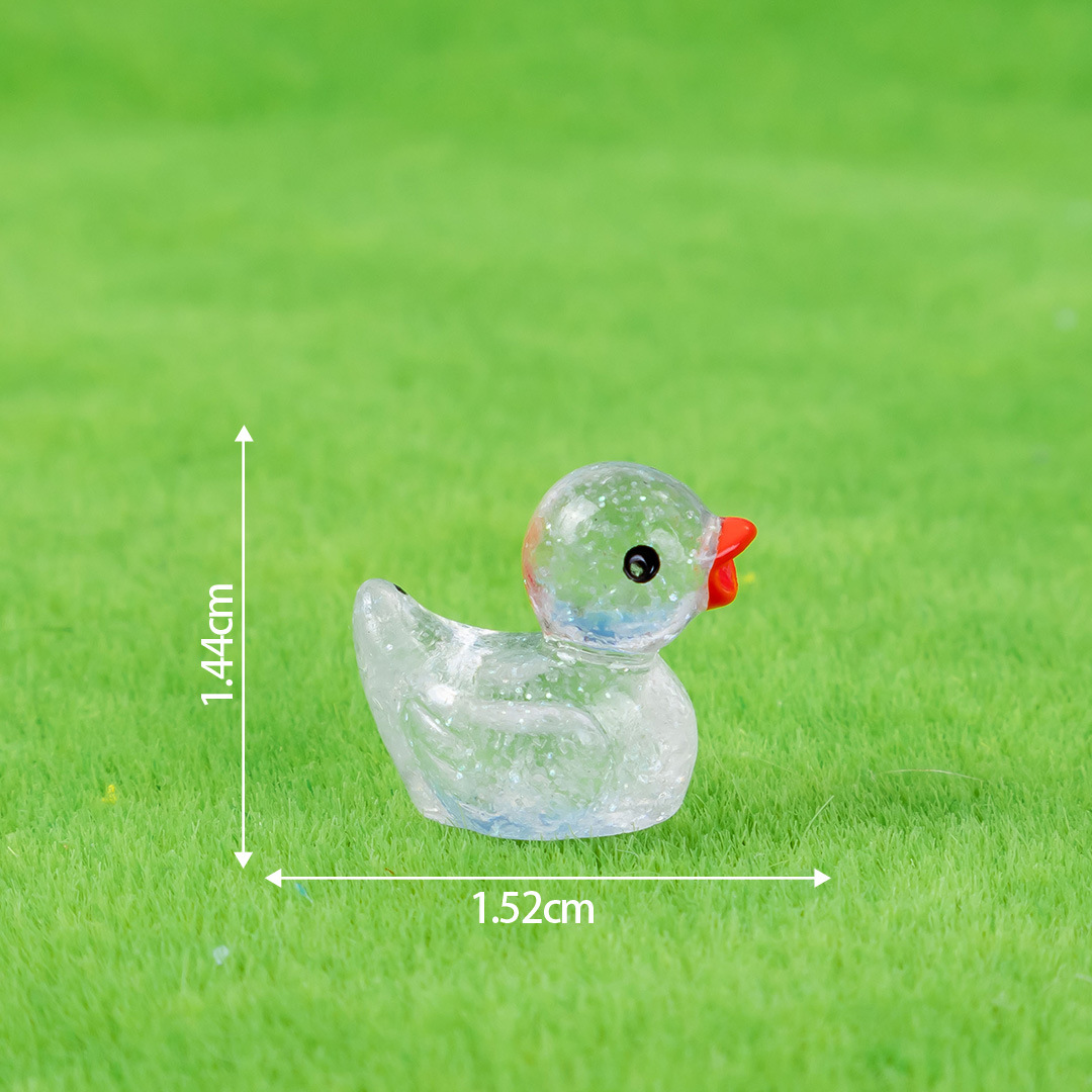 Transparent no. 15-white fine glitter