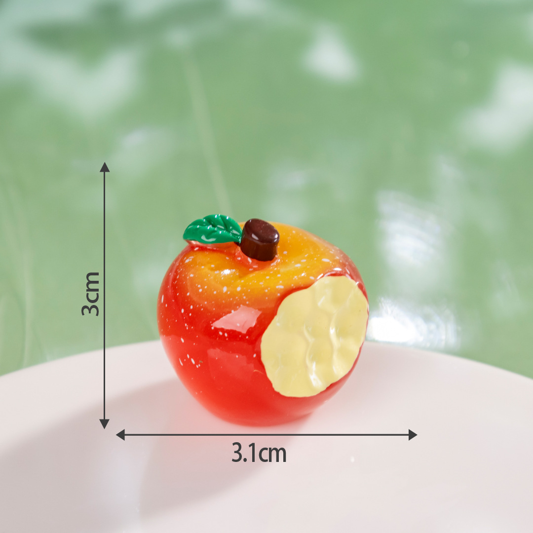 Take a bite of a red apple