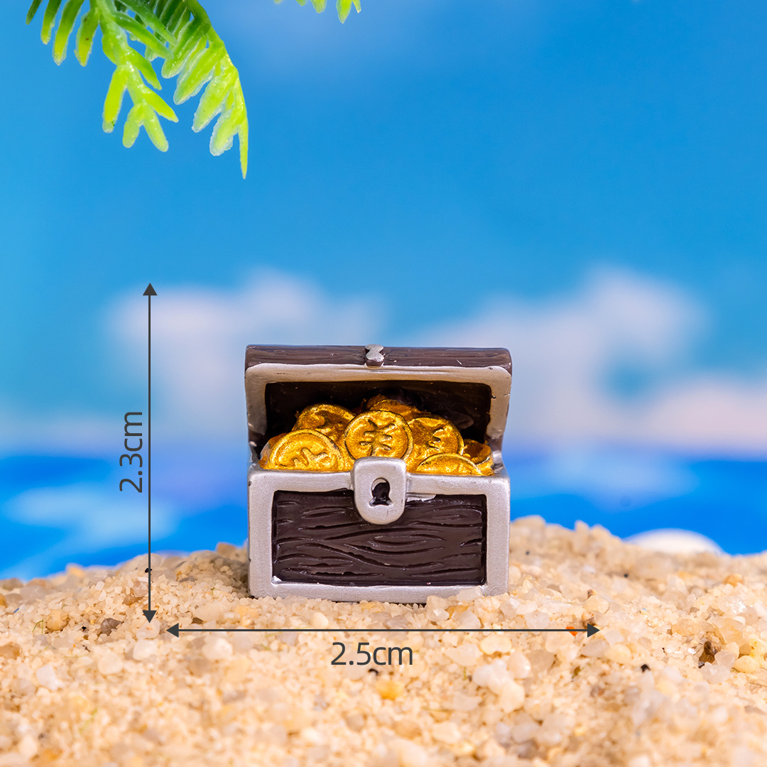 Matte-coin treasure chest