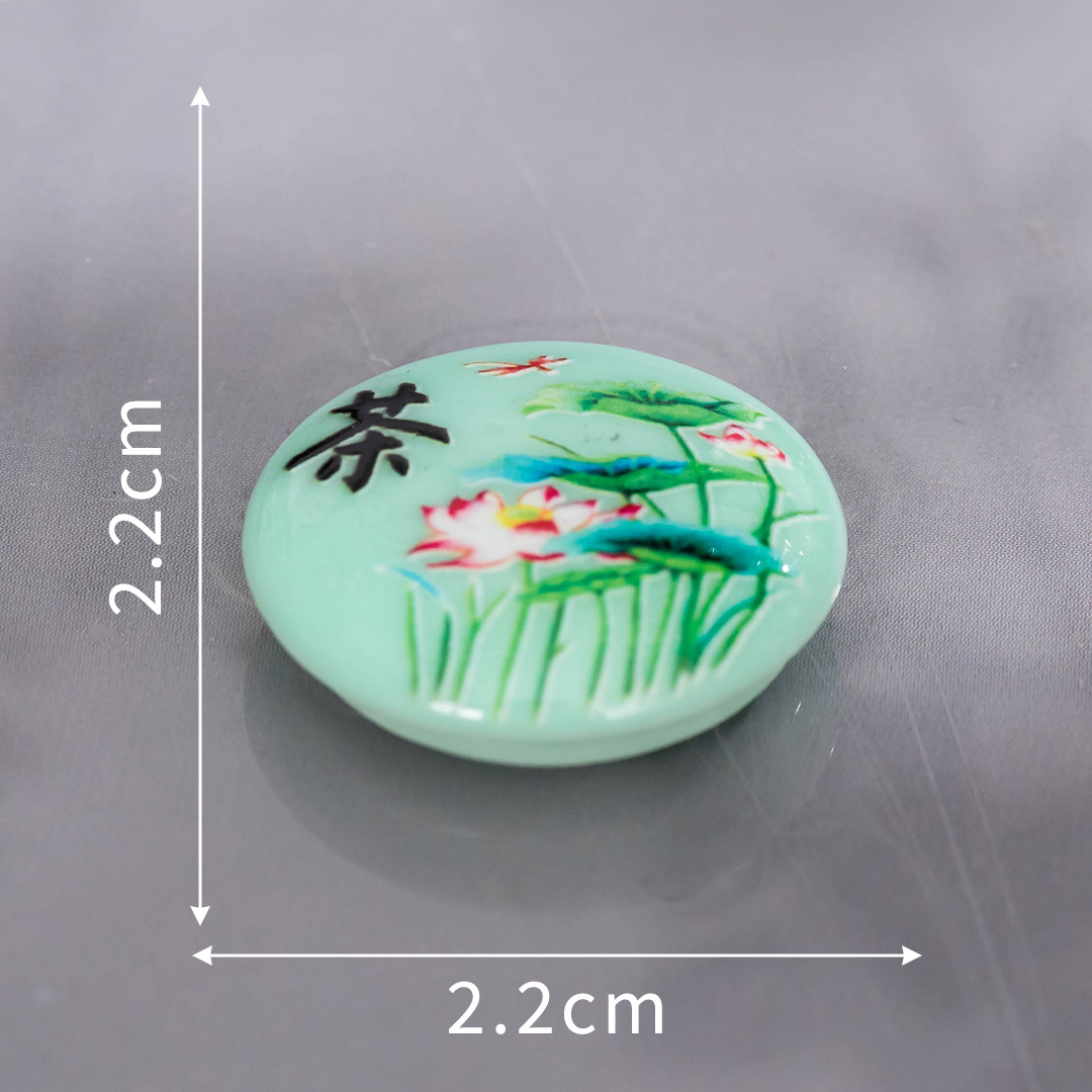 No. 14 green tea can lid