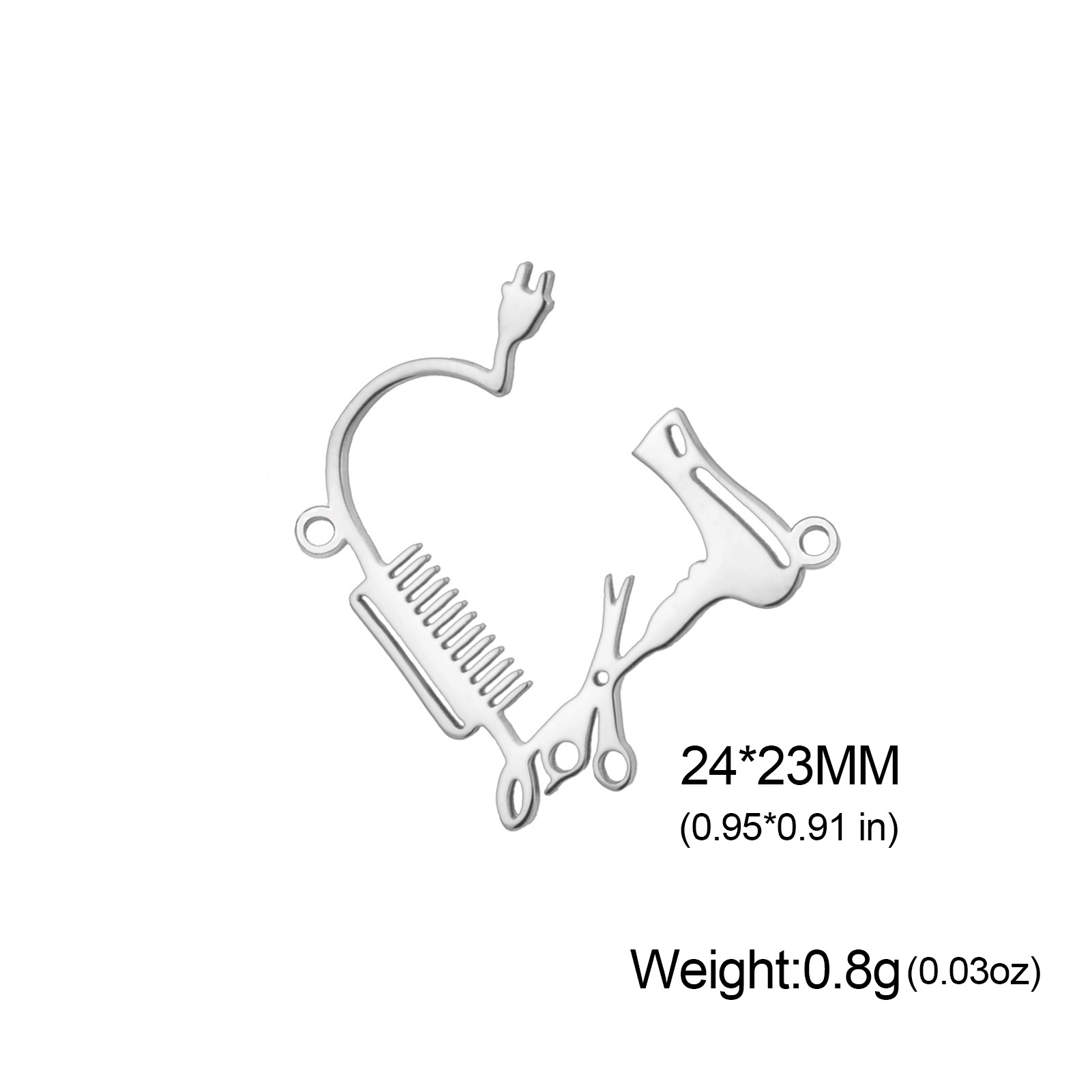 Steel color (double hole)