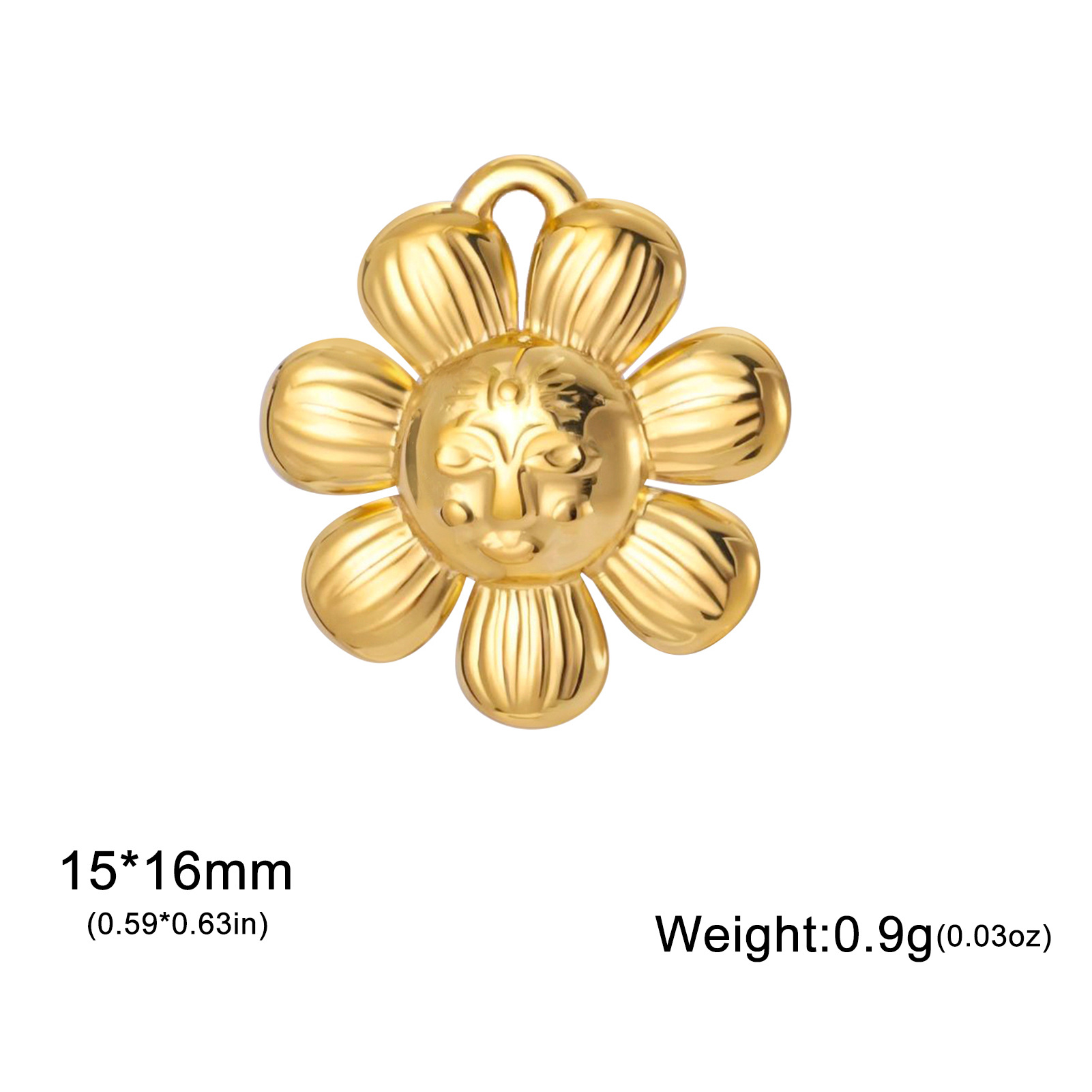 Golden-seven-petal sunflower