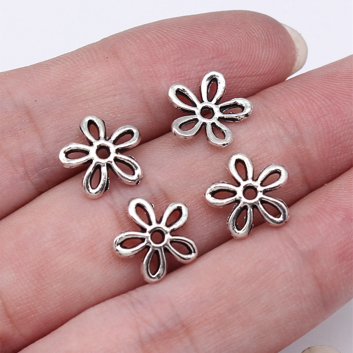 antique silver color