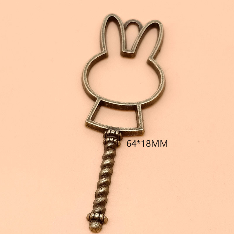 Rabbit head: 64*18mm