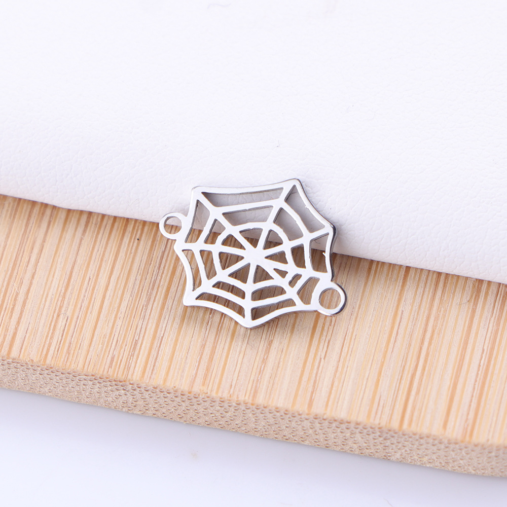 Steel color spider web