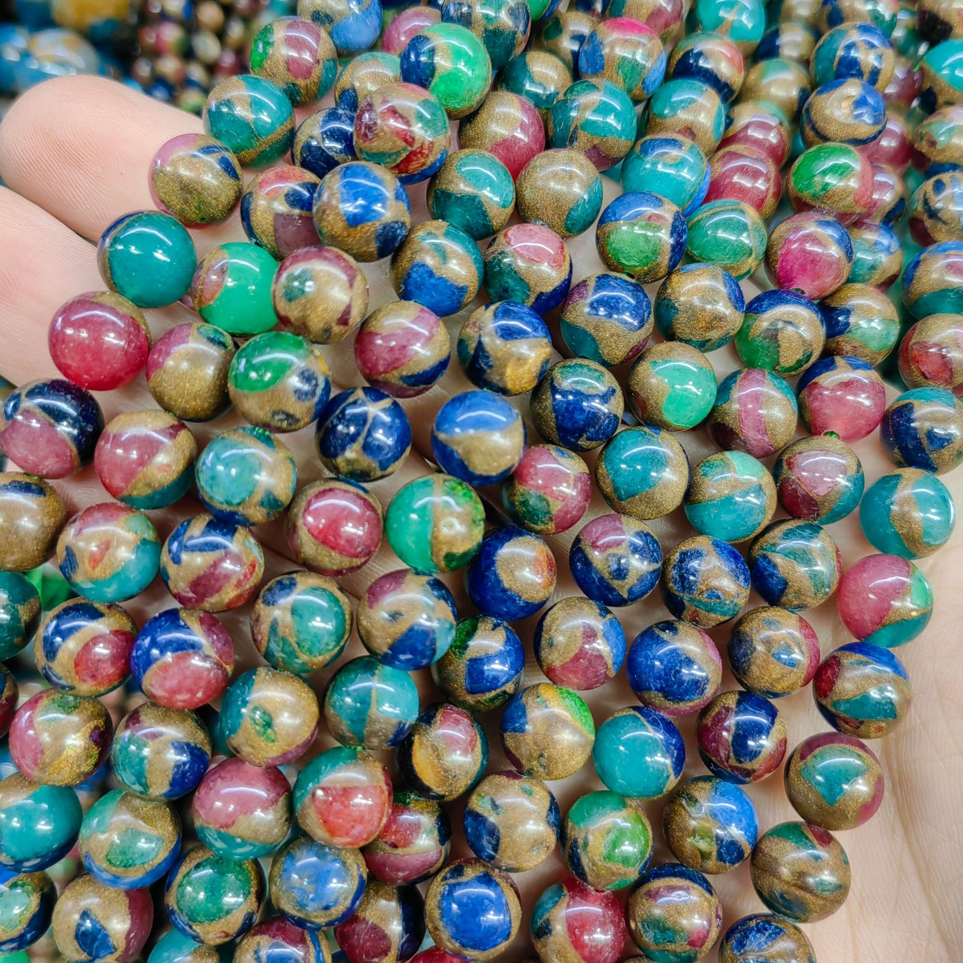 Gold colored stone--color