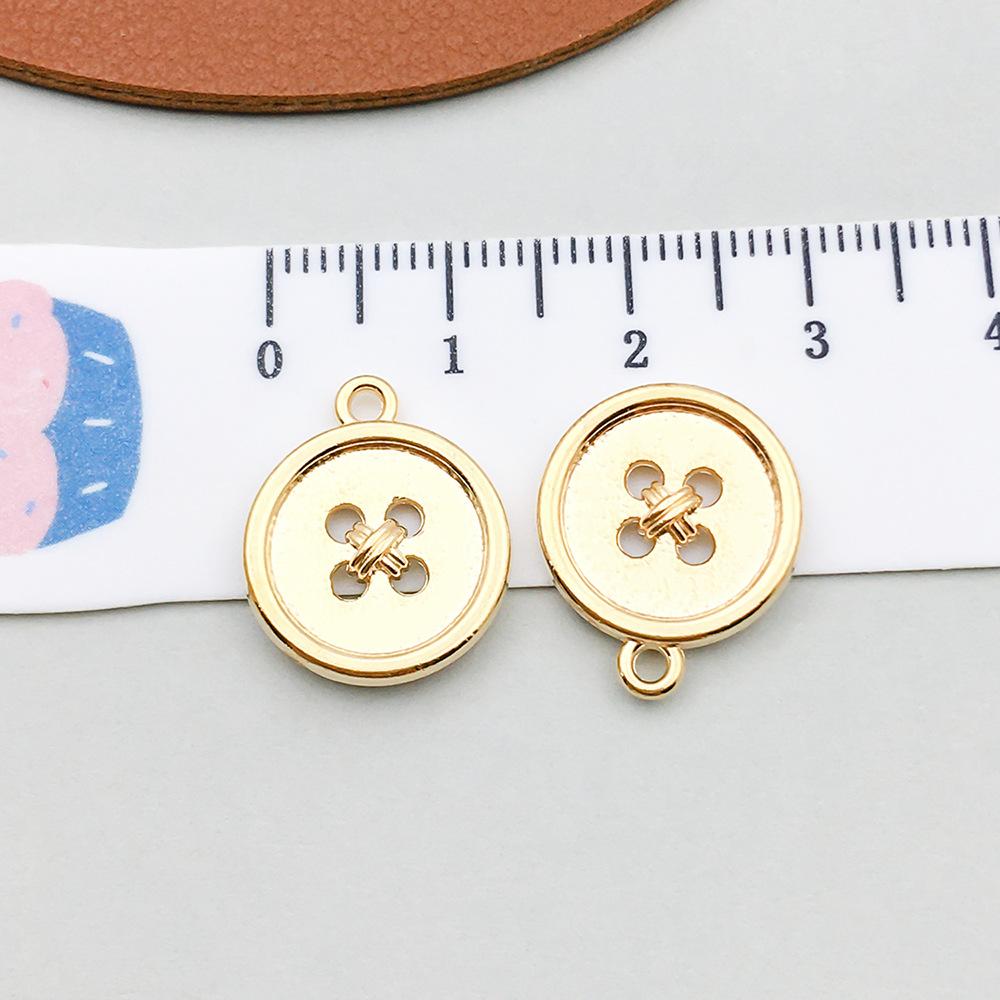 1 kc gold button 14*17mm-1.4g-20260