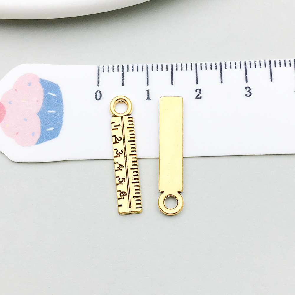 1 ancient gold ruler 5*24mm