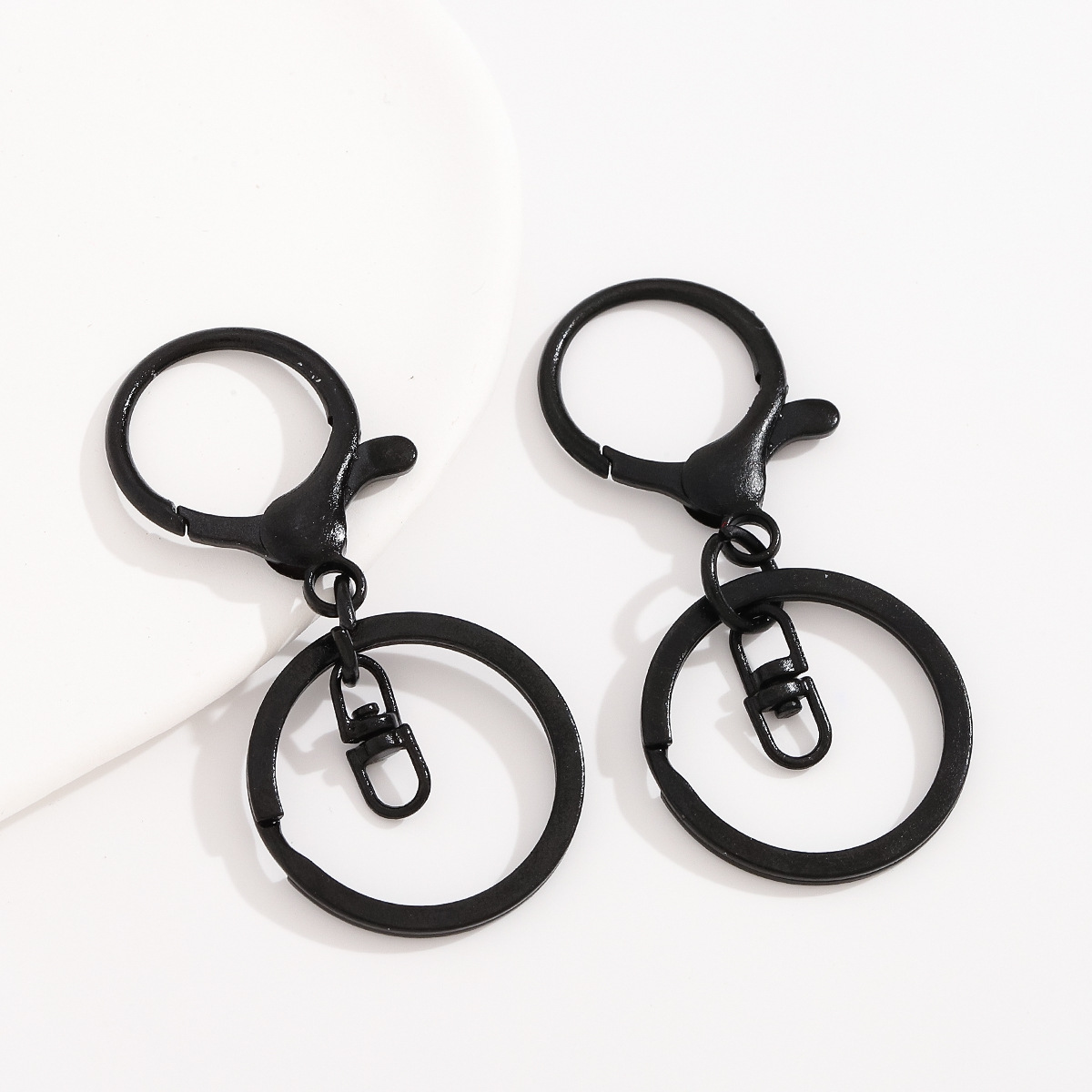 Gun black 8-character button