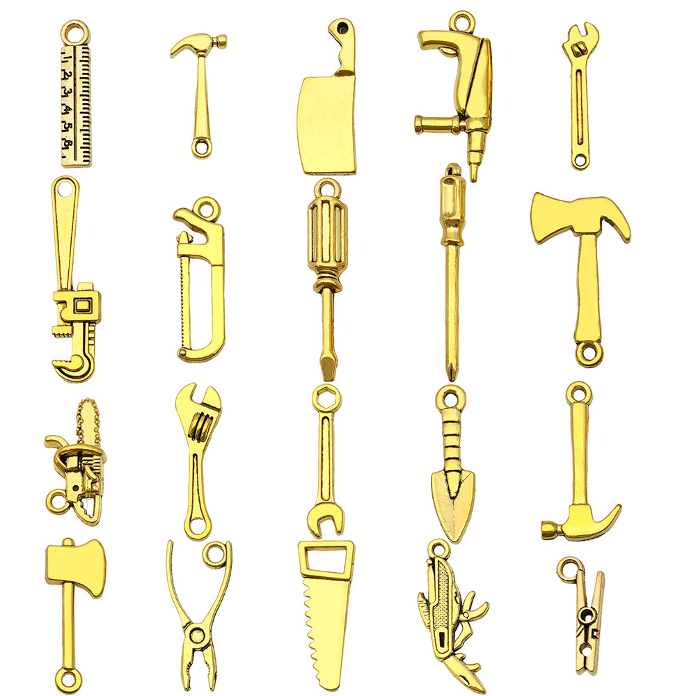 Mix 20pcs ancient gold tools series