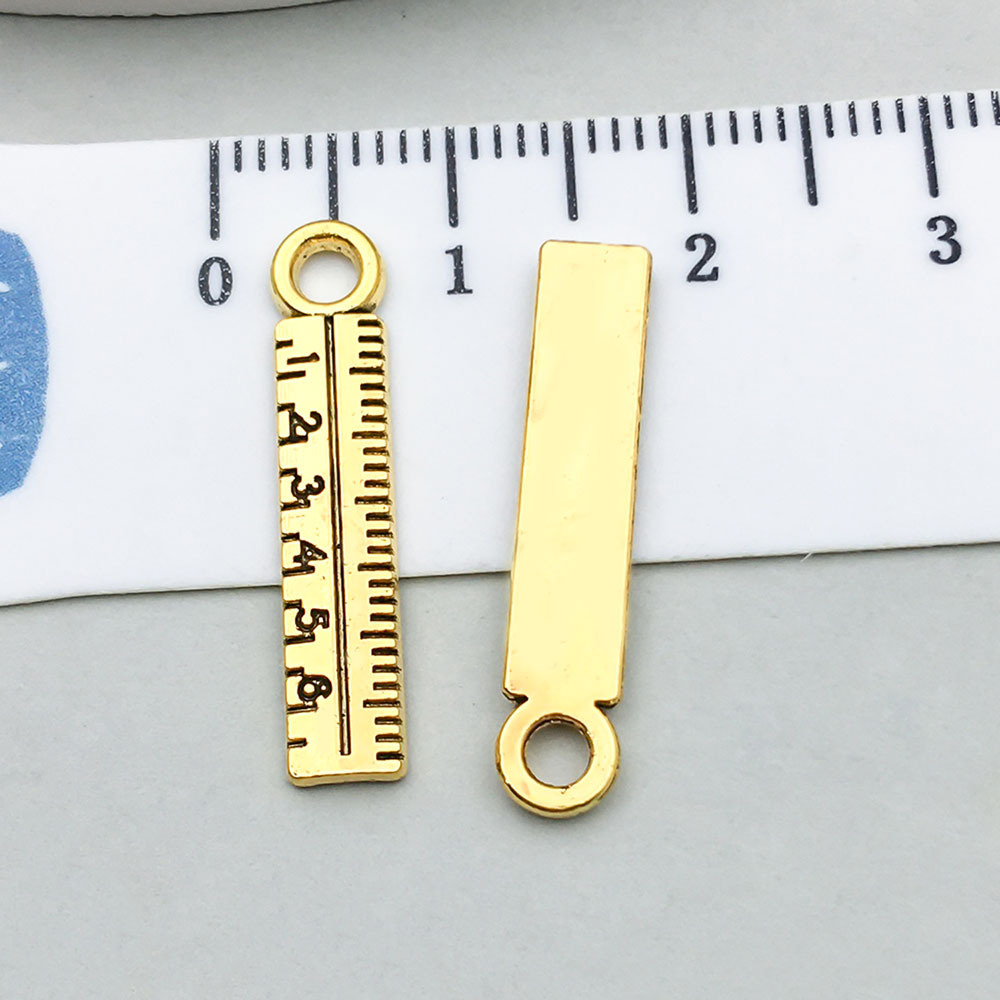 1 ancient gold ruler 5*24mm