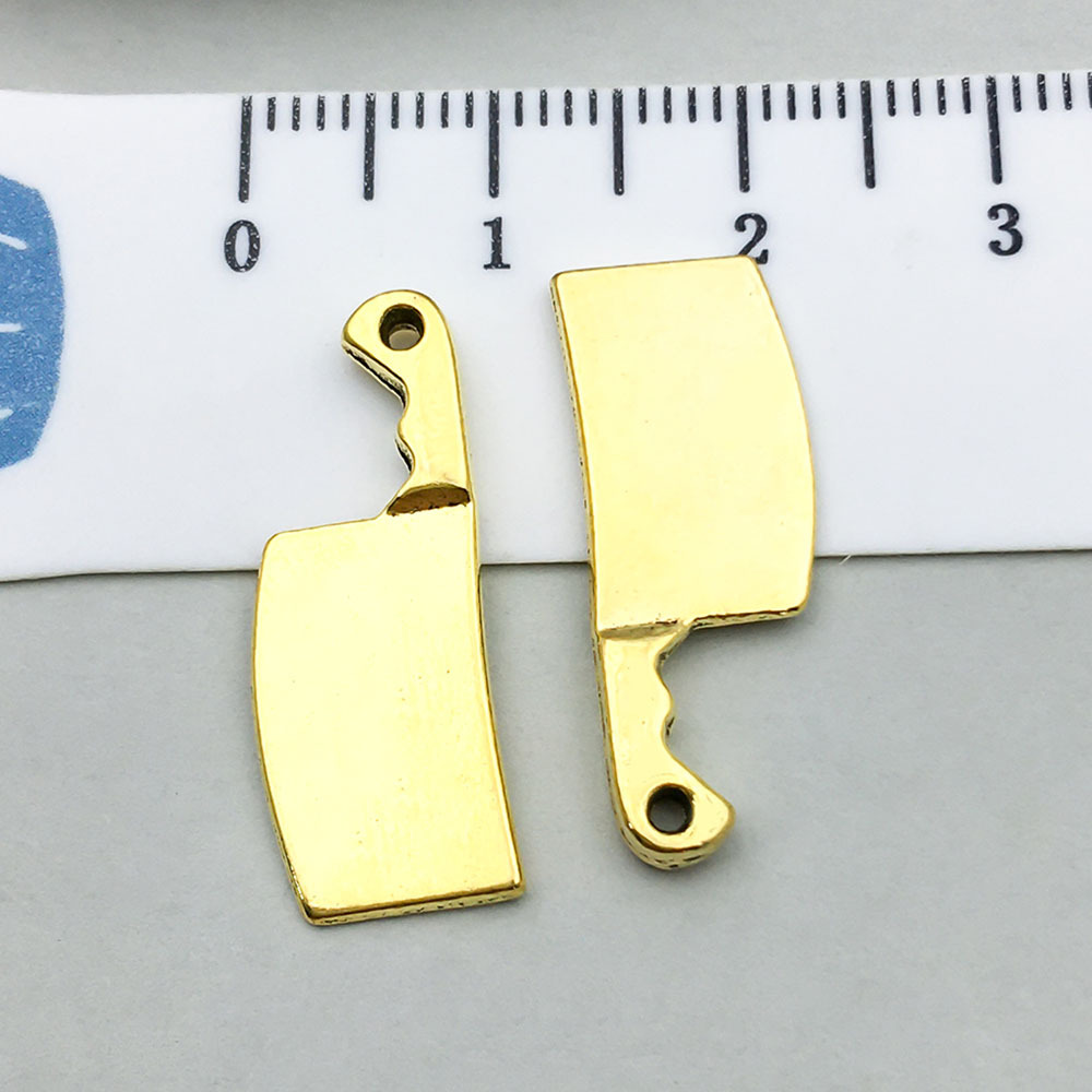 1 ancient gold knife 24*10mm