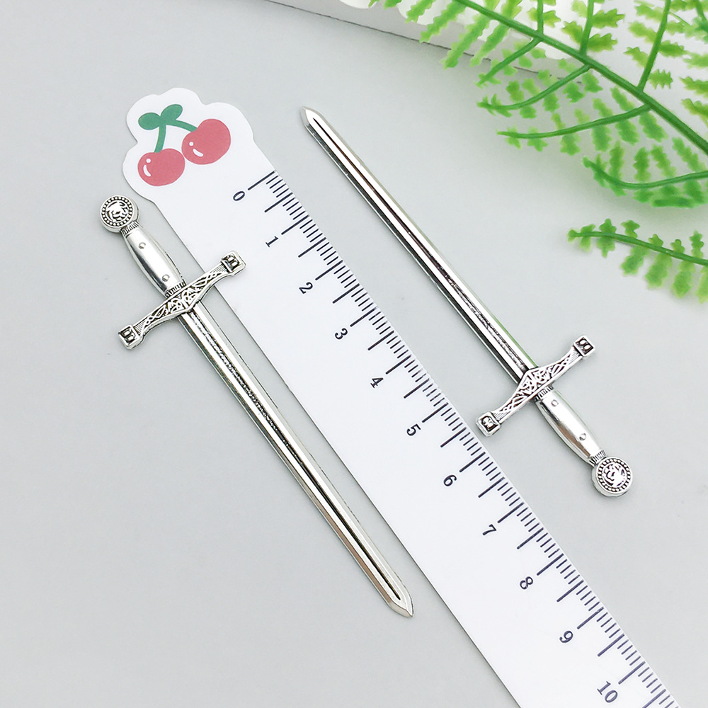 1 ancient silver sword 24*85mm