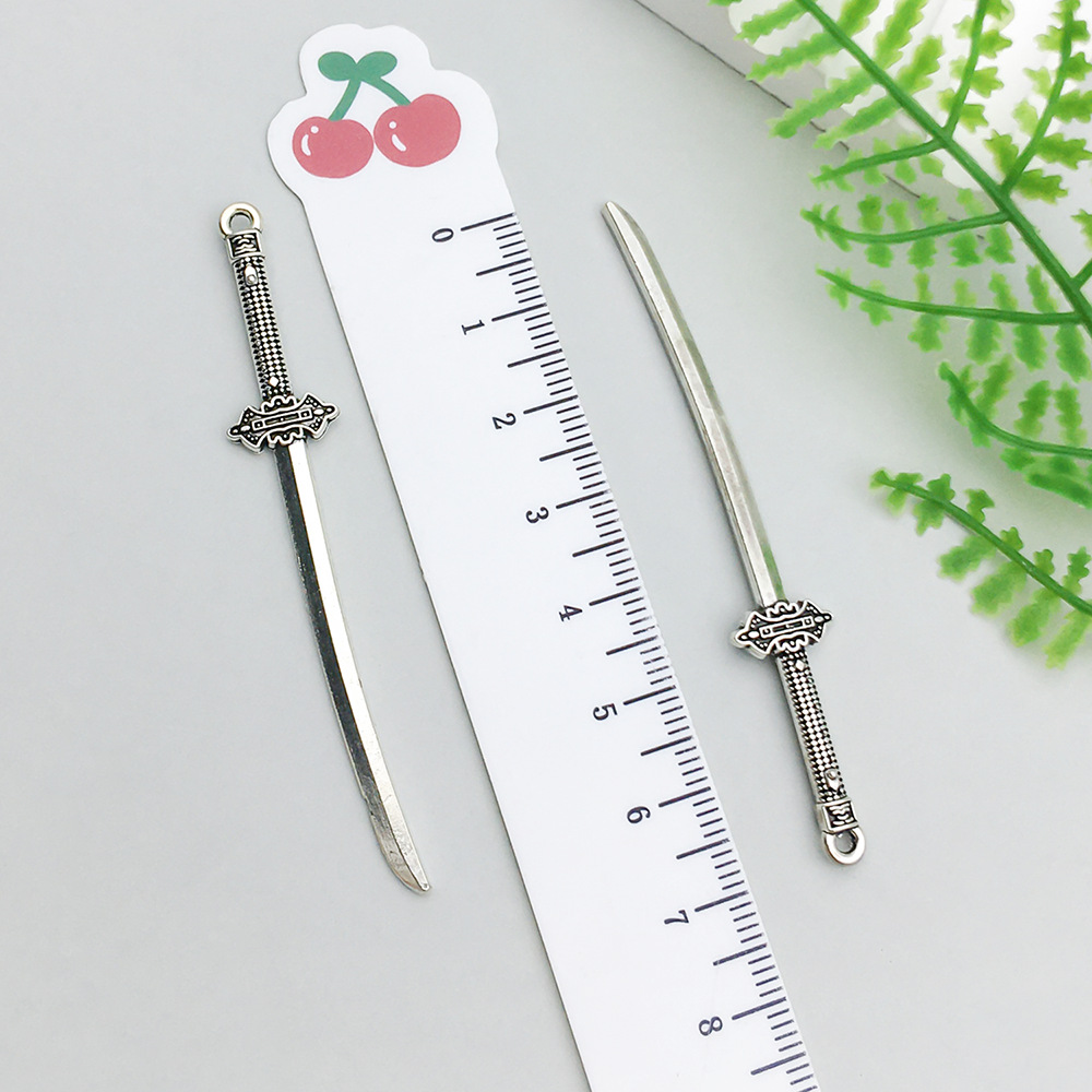 ancient silver sword 11*69mm-