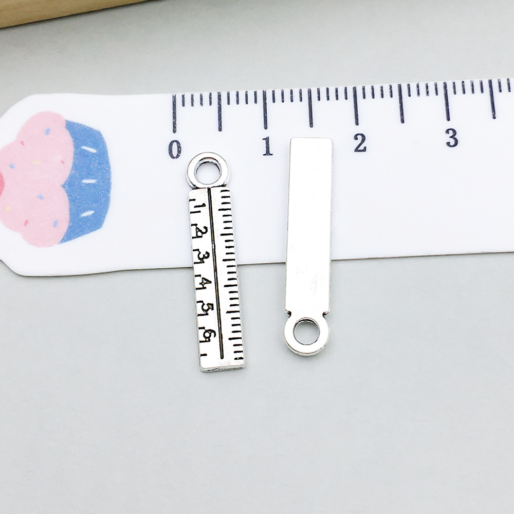 1 ancient silver ruler 5*24mm-0.8g