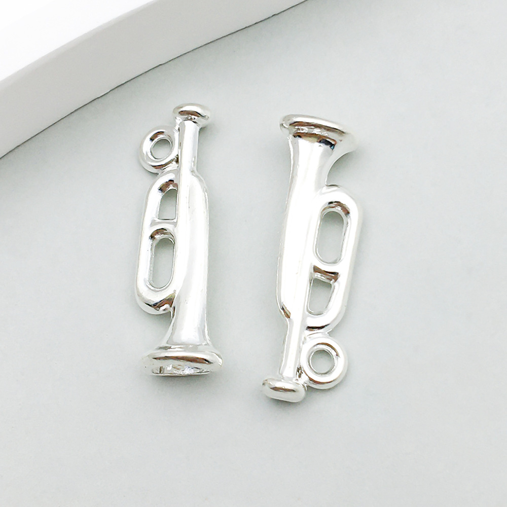 1 bright silver speaker 7*22mm