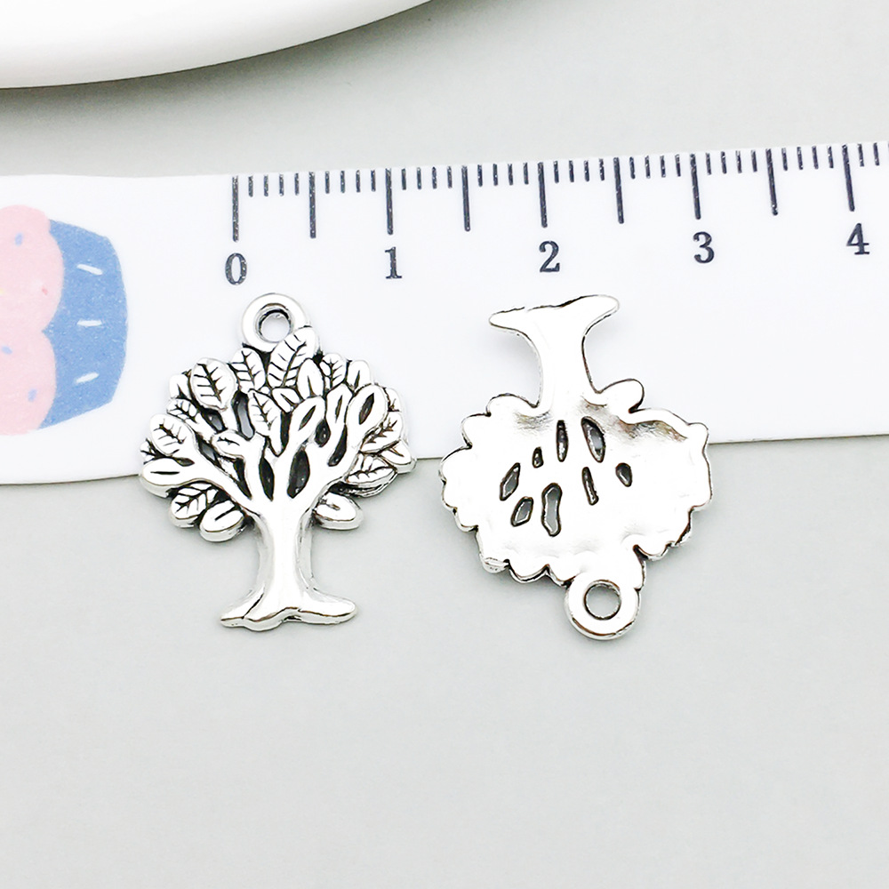 1 ancient silver tree of life 17*22mm