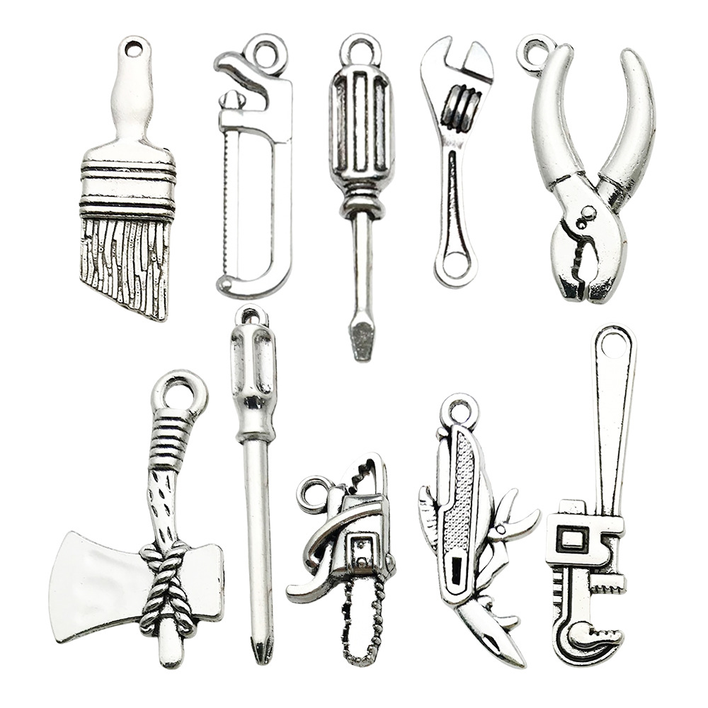 Mix 20pcs ancient silver tool series-30g-sn604