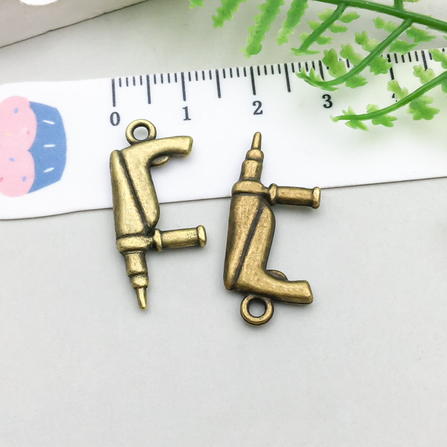 1 ancient green tool impact drill 7*27mm-1.9g-17391