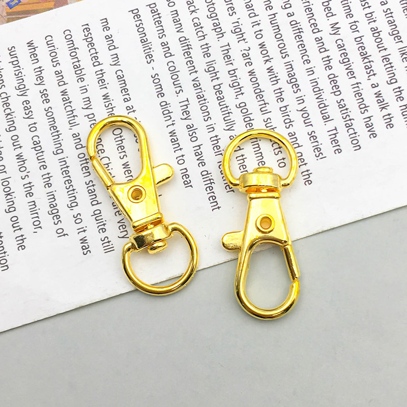 1 gold 32mm dog key chain 14*32mm-2.5g-12936