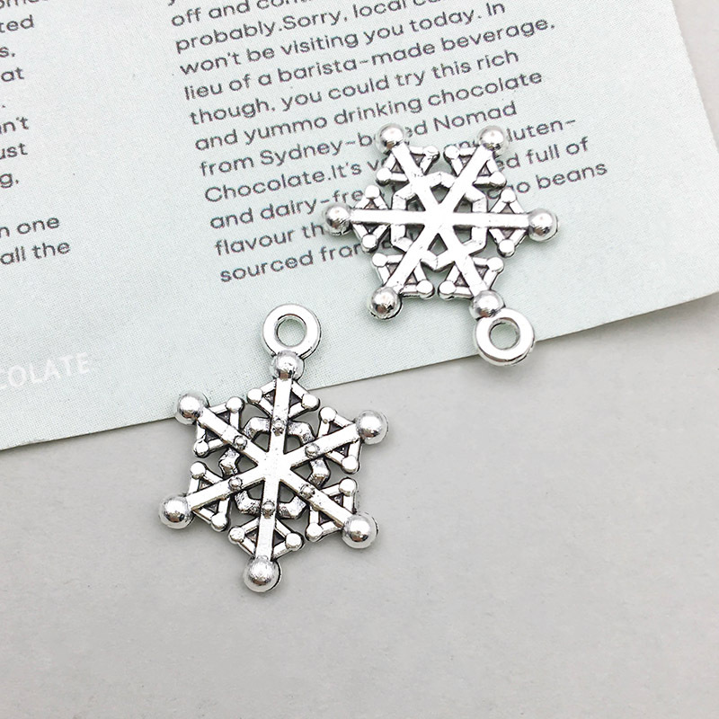 1 snowflake 15*20mm-1.2g-8395