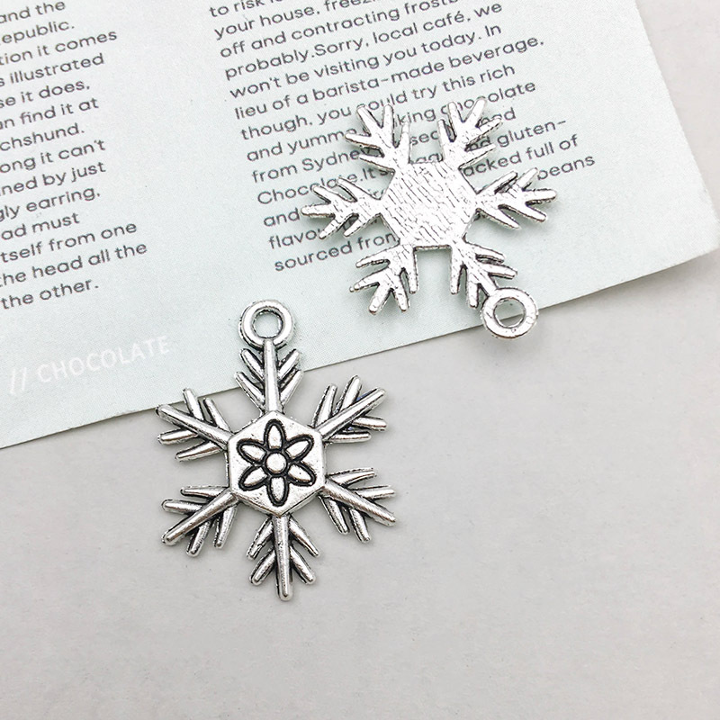 1 snowflake 18*24mm-1.1g-9149
