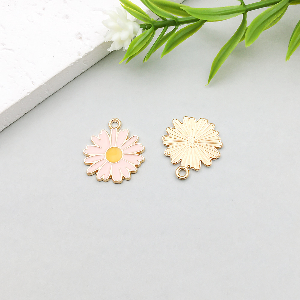 1 pink oil dripping chrysanthemum 16*18mm-1g-14774