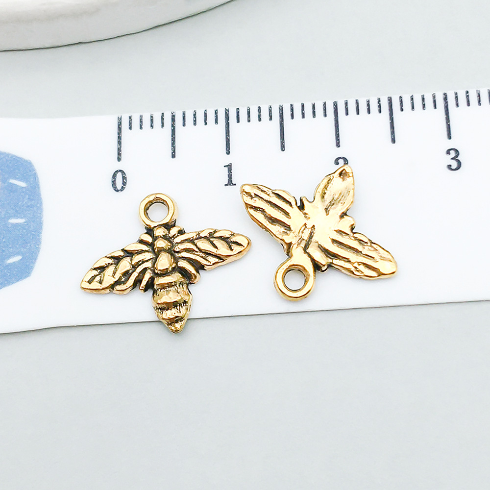 1 ancient gold bee 16*13mm-0.5g-20169